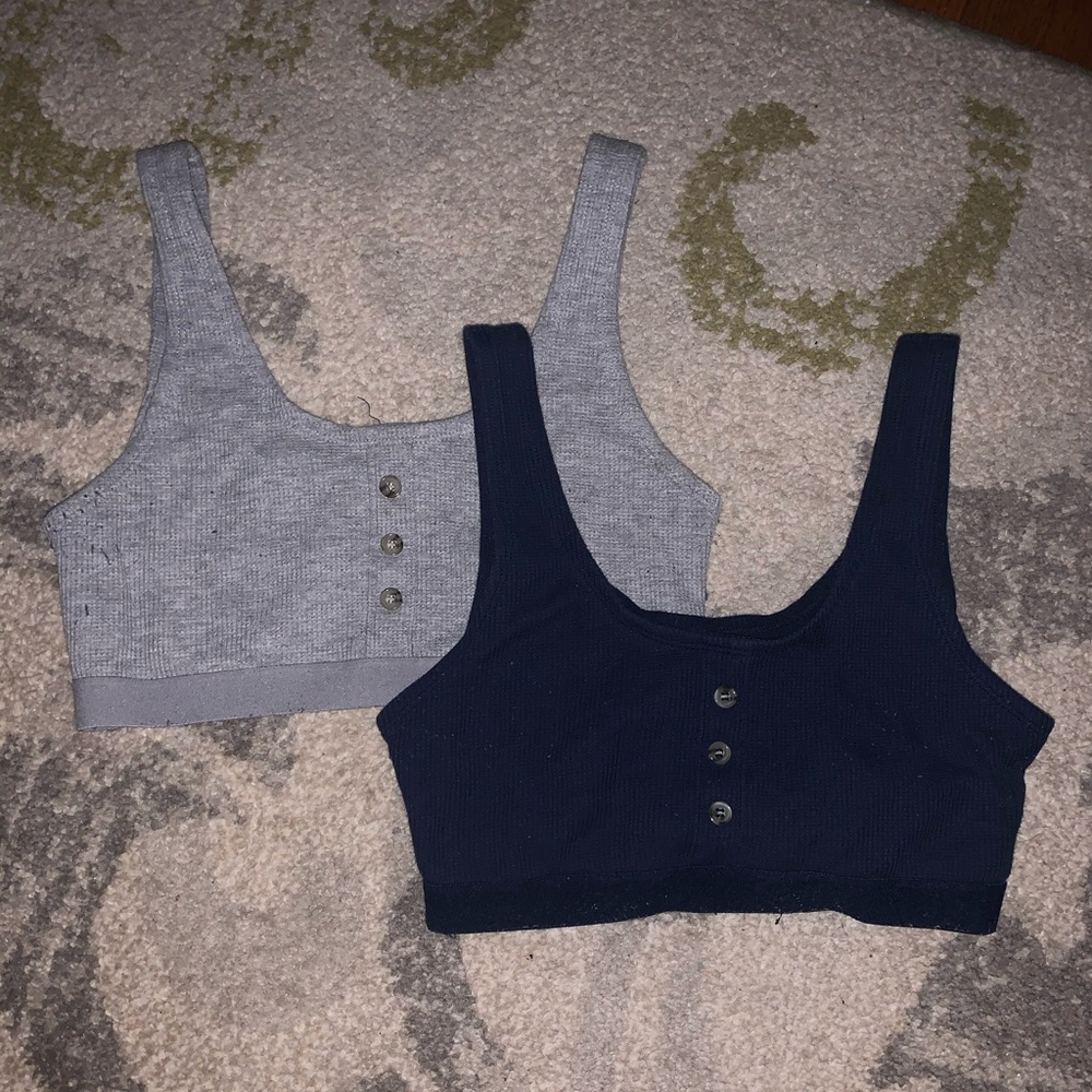 Woman’s Thermal Henley Bralette- 2